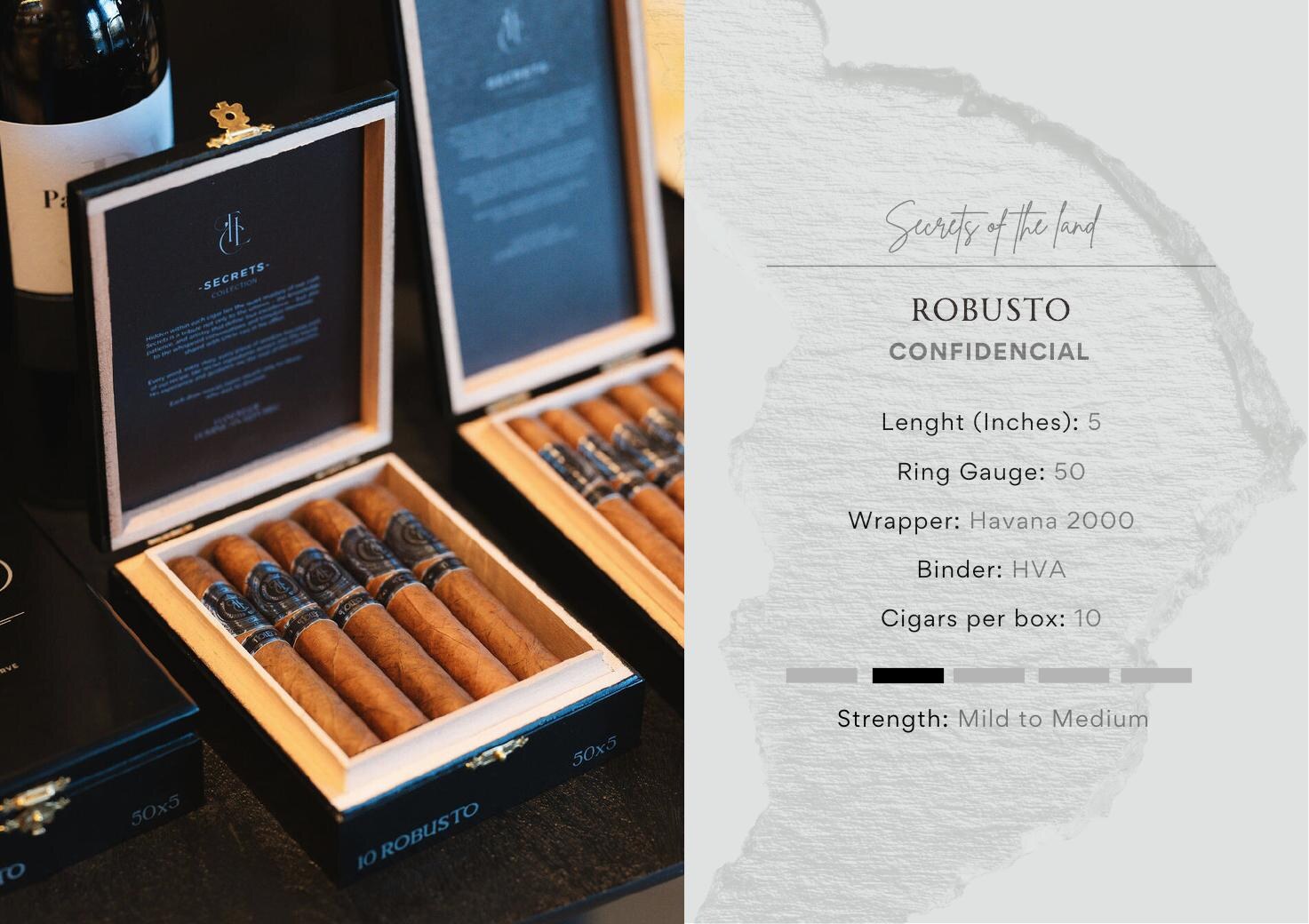 Secrets of the Land cigar boxes